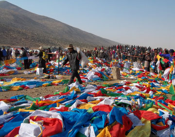Saga Dawa Festival From Lhasa Route