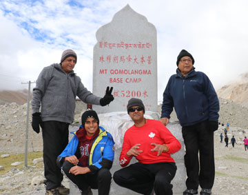 Everest Base Camp from Tibet Side